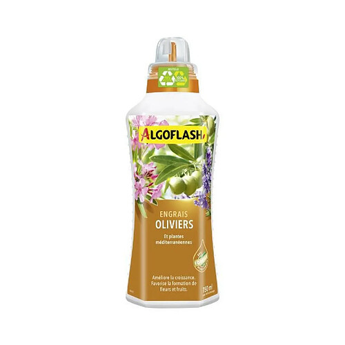 Algoflash Engrais Oliviers et Plantes Mediterraneennes 750 mL