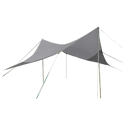 Bo-Camp Bâche de camping 5x5 m Gris