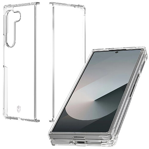 Force Case Coque 360° pour Samsung Galaxy Z Fold 6 Anti-chutes 2m Fine Légère Transparent