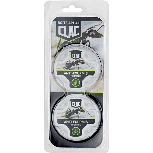 Clac Appat anti-fourmis Fourmi'K (Lot de 2).