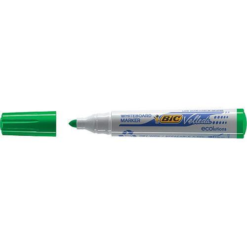 BIC Marqueur tableau blanc Velleda 1701 ECOlutions, vert ()