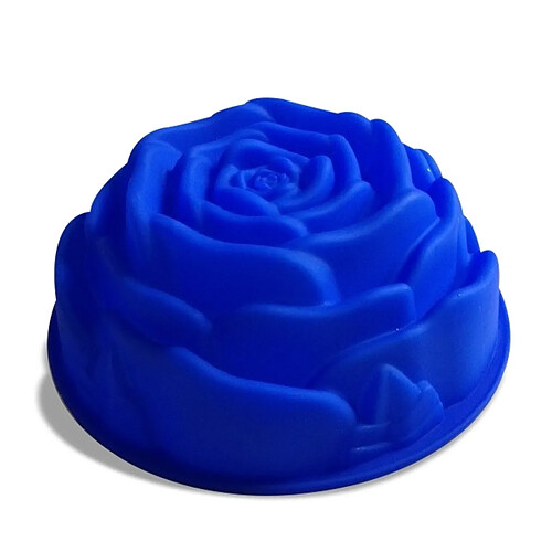 Totalcadeau Moule en silicone en forme de rose 24 cm