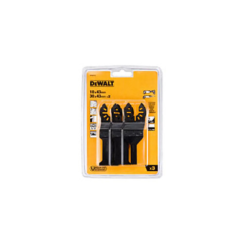 DeWalt Kit de 3 lames