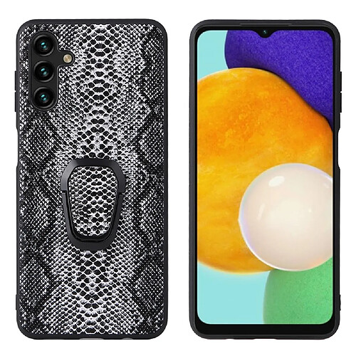 Coque en TPU + PU avec béquille texture de serpent pour votre Samsung Galaxy A13 5G