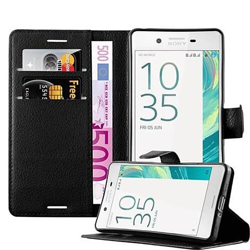 Cadorabo Coque Sony Xperia X Etui en Noir