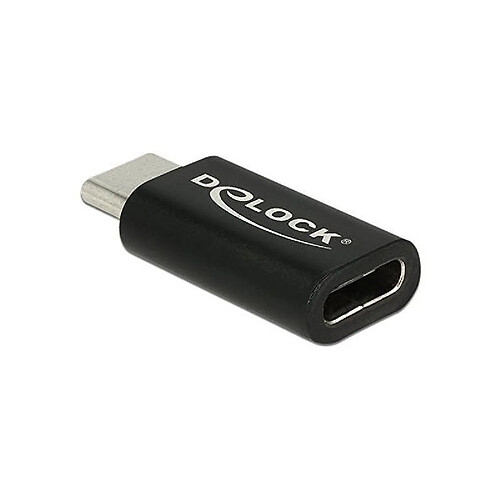 Adaptateur USB-C DELOCK 65697 10 Gbps Noir