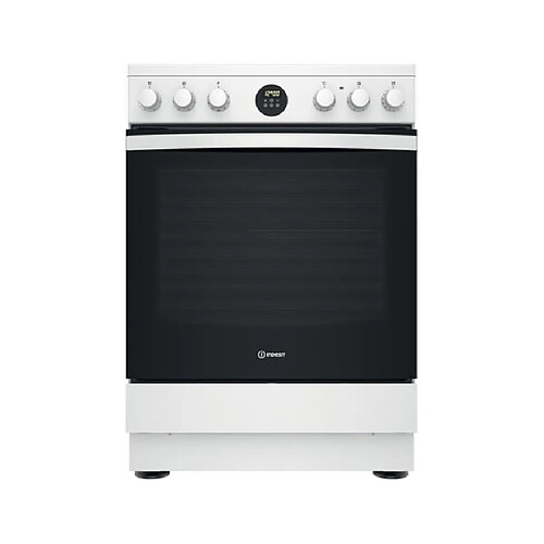 Indesit Cuisiniere vitroceramique IS67V5CCW/E