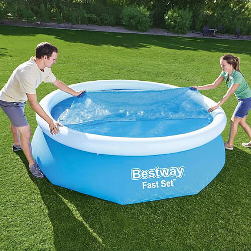 Bestway Couverture solaire de piscine Flowclear 305 cm