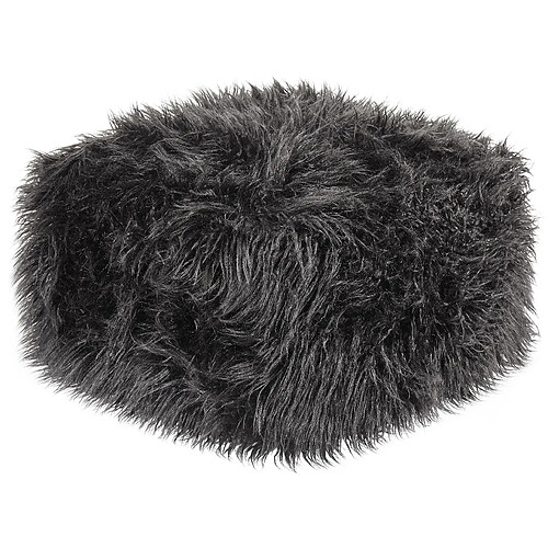 Beliani Pouf MUKKI Noir 50 cm 50 cm