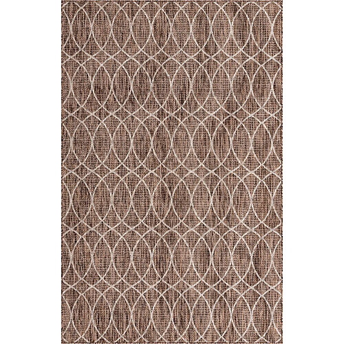 Hadorn Tapis d'Extérieur - 183x122 - Marron - Tulum