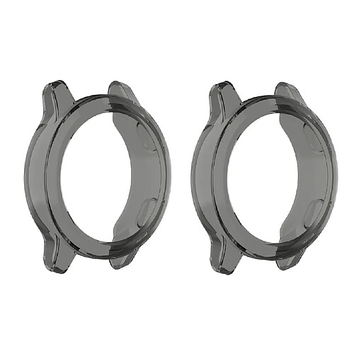 Étui De Protection En TPU Pour Montre Intelligente De 42 Mm Anti-collision Pour Garmin ActiveS 1 Orange + 1 Bleu