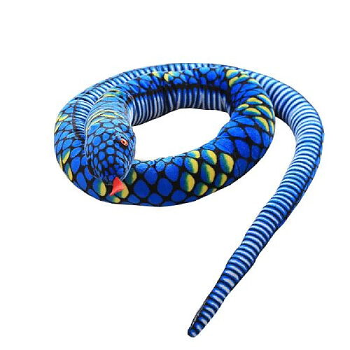 RedMiter Prank Jouets Big Boa Constrictor Peluche Doux Serpent En Peluche 113 Pouces MK2853