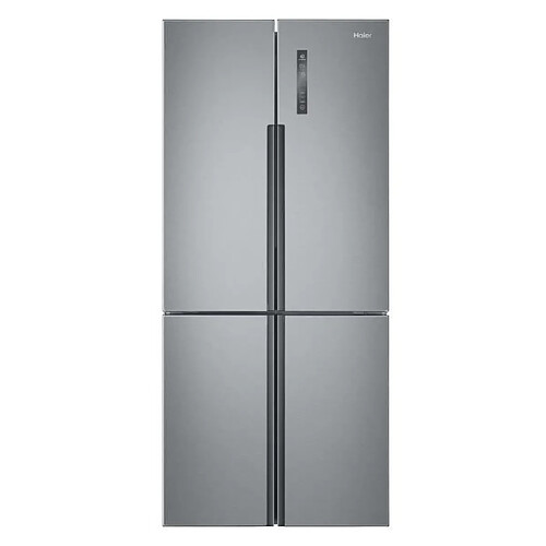 HAIER HTF-452DM7 - Réfrigérateur multi-portes - No Frost - 468L (314+ 154) - L83.3 x H190 cm - Inox