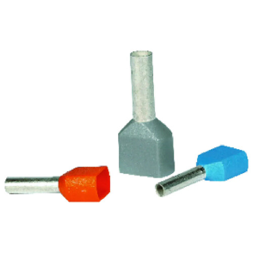 Bizline embout de cablage 2x1.5mm. les 100