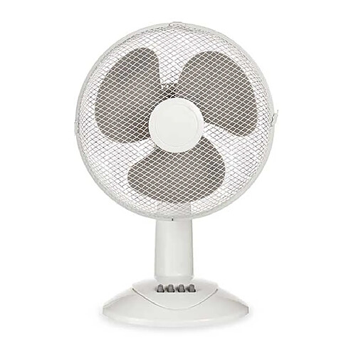 Ventilateur de table Ventilateur de Bureau Mobile 45w Puissant et refroidissement silencieux Blanc+Argon