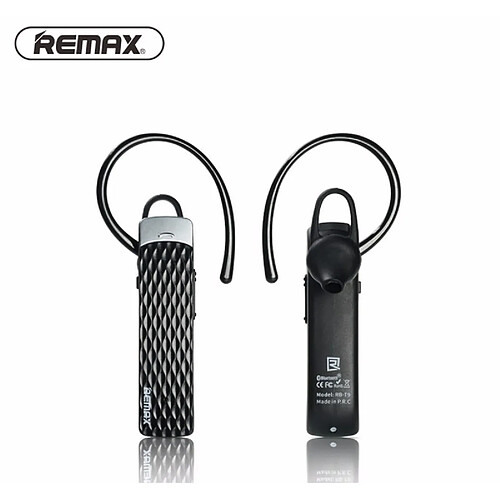 GUPBOO Remax T9 Oreillette Bluetooth Casque Sans Fil Oreillette Smartphone PC avec Invite Vocale Français Anglais Espagnol