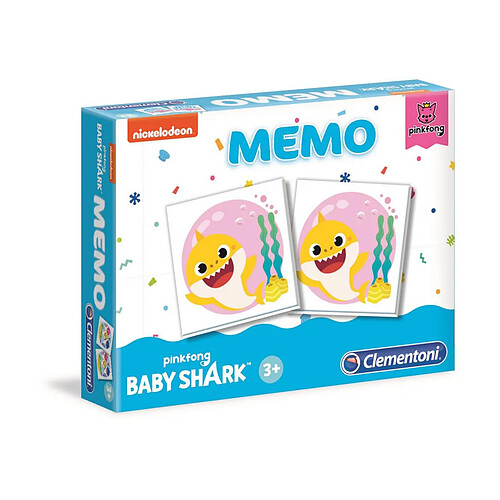 Clementoni - Mémo - Baby Shark