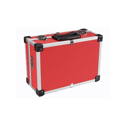 Perel Valise Aluminium 320 X 230 X 155 Mm - Rouge