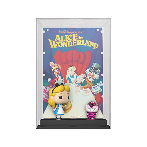 Funko Disney's 100th Anniversary - Poster et figurine POP! Alice in Wonderland 9 cm