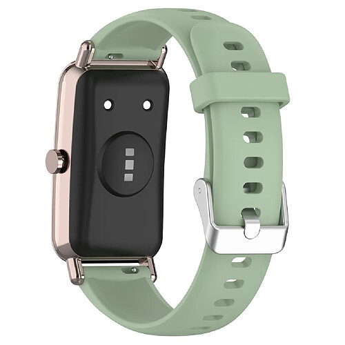 Bracelet en silicone 16mm pour votre Huawei Watch Fit mini/Talkband B6/B3 - vert clair