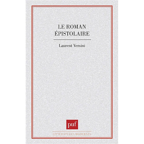 Le Roman épistolaire · Occasion