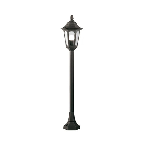 Elstead Lighting Lampe sur pied extérieur Parish Noir