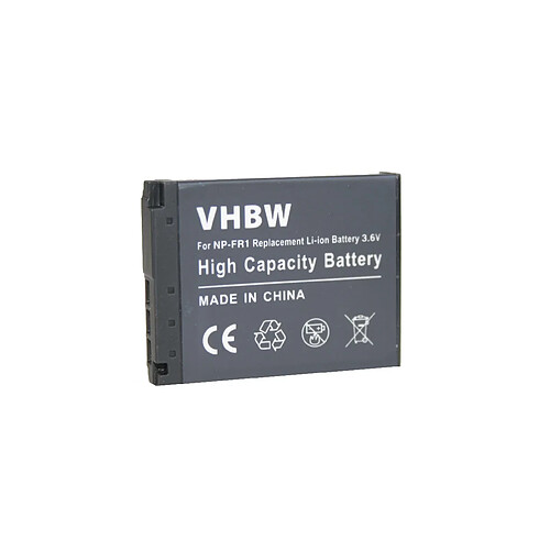 vhbw Li-Ion Batterie 700mAh (3.6V) pour SONY remplace NP-FR1