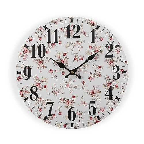 Horloge Murale Versa Maggie Bois (4 x 29 x 29 cm)