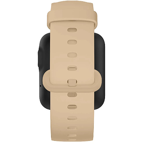 Avizar Bracelet pour Xiaomi Mi Watch Lite / Redmi Watch Silicone Boucle ardillon Beige