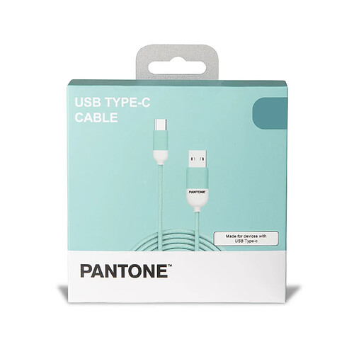 Celly PT-TC001-5L câble USB 1,5 m USB 2.0 USB A USB C Cyan