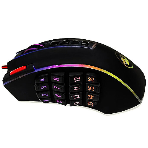 Universal M990 Gaming Mouse avec boutons latéraux de haute précision de la souris programmable 24000 DPI 16