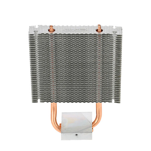 Universal Refroidissement de la carte mère Radiateur de canalisation chaude Ventilateur de refroidissement du radiateur en aluminium pour le bureau(Argent)