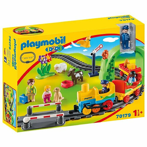 Playmobil® 1.2.3 - Train avec passagers et circuit