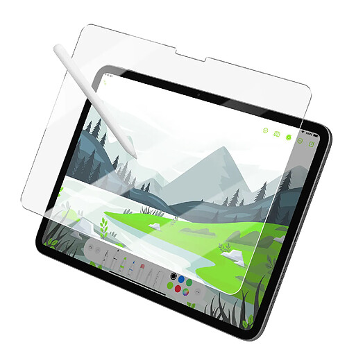 4smarts Film pour iPad Pro 13 2024 Effet Papier Anti-rayures Anti-traces Transparent