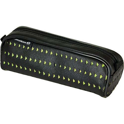 Pelikan Trousse ronde Lasercut, noir / jaune ()