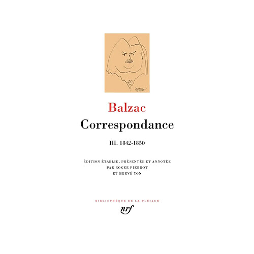 Correspondance. Vol. 3. 1842-1850