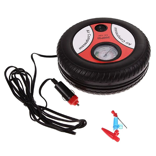 260psi 12 v mini compresseur d'air pneu gonfleur auto voiture boule pompe outil # 1