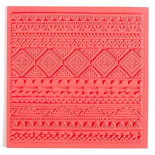 Graines Creatives Tapis de texture pour pâte polymère - Ethnique