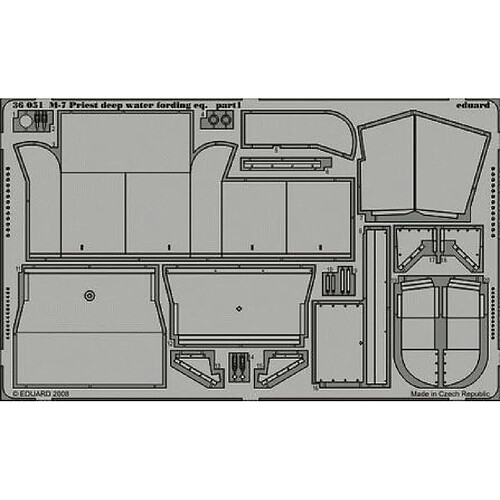 M-7 Priest deep water fording eq. für Academy Bausatz- 1:35e - Eduard Accessories