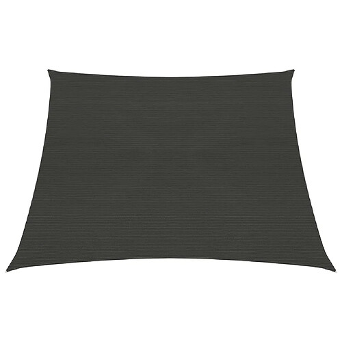 ComfortXL Voile D'ombrage 160 G/m² Anthracite 3/4x3 M Pehd