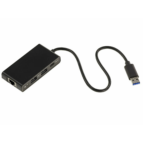 Kalea-Informatique Adaptateur USB 3.2 type 2 vers Lan 10 100 1000 GIGABIT ETHERNET avec HUB USB