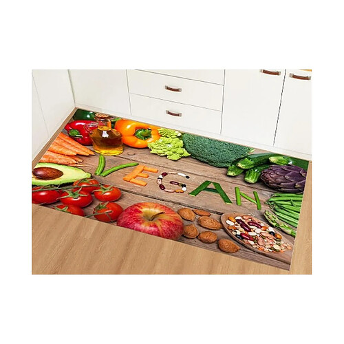 Mani Textile Tapis de cuisine Vegan