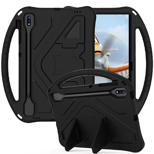 Coque en TPU antichoc, EVA noir pour votre Samsung Galaxy Tab S7 FE/Tab S7 Plus