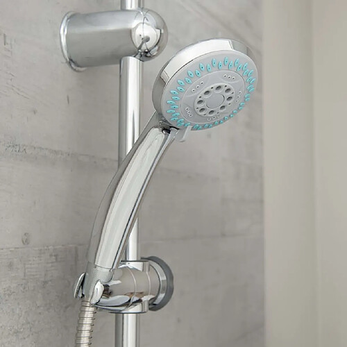 SCHÜTTE Ensemble de douche avec lumières LED GALAXIS chrome