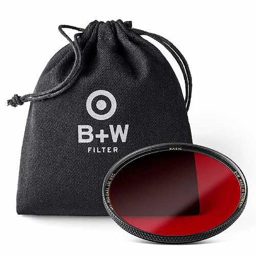 B+W #630/091 Filtre de base MRC rouge foncé (39 mm)