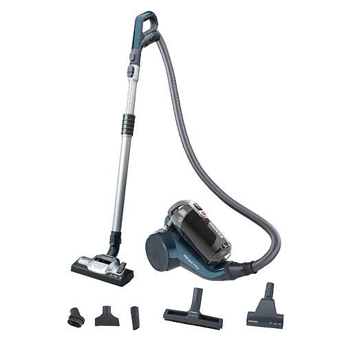 Hoover Aspirateur sans sac - RC60PET - Bleu et Noir/Gris