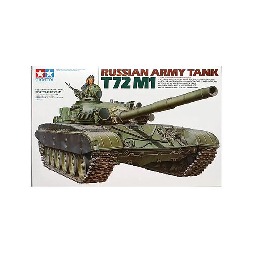 Tamiya Maquette Char Russian Army Tank T72m1