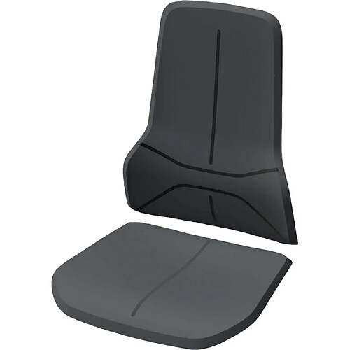 BIMOS Assise fauteil noir PU (Par 4)