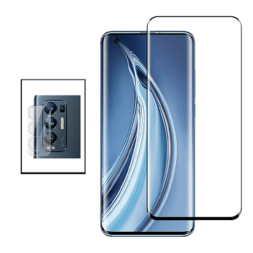 PHONECARE Kit Film Caméra Arrière + Film de Verre Trempé 5D Full Cover pour Oppo Find X3 Neo