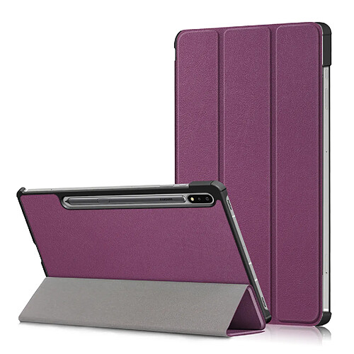 Xeptio Samsung Galaxy TAB S7 FE 5G Etui housse pochette violette